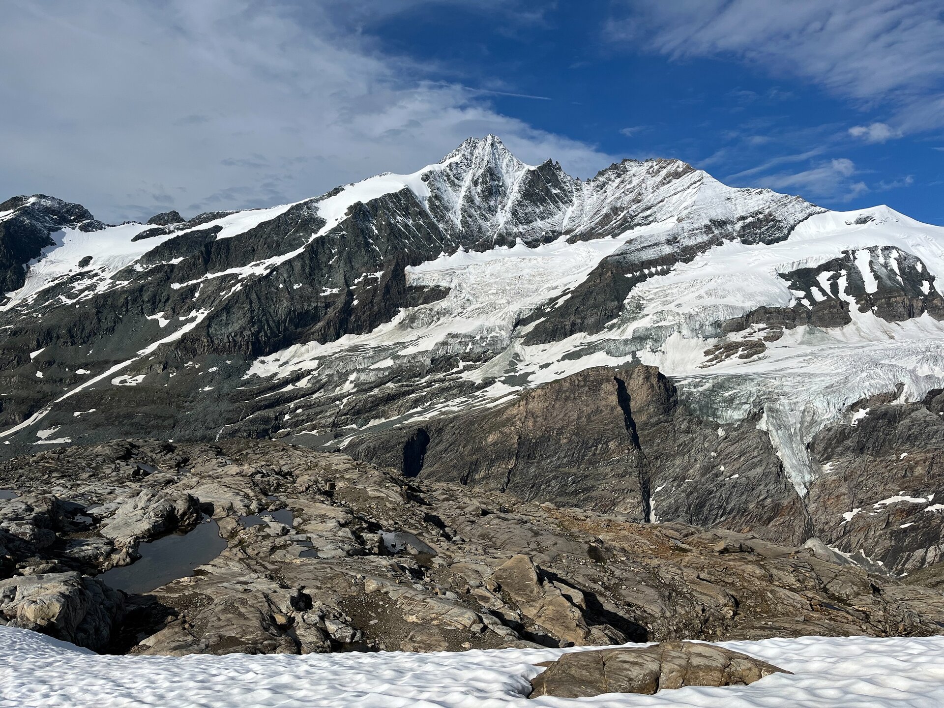 Großglockner vom Weg zum Fuscherkarkopf | © Holger Klink 2023 | © Holger Klink