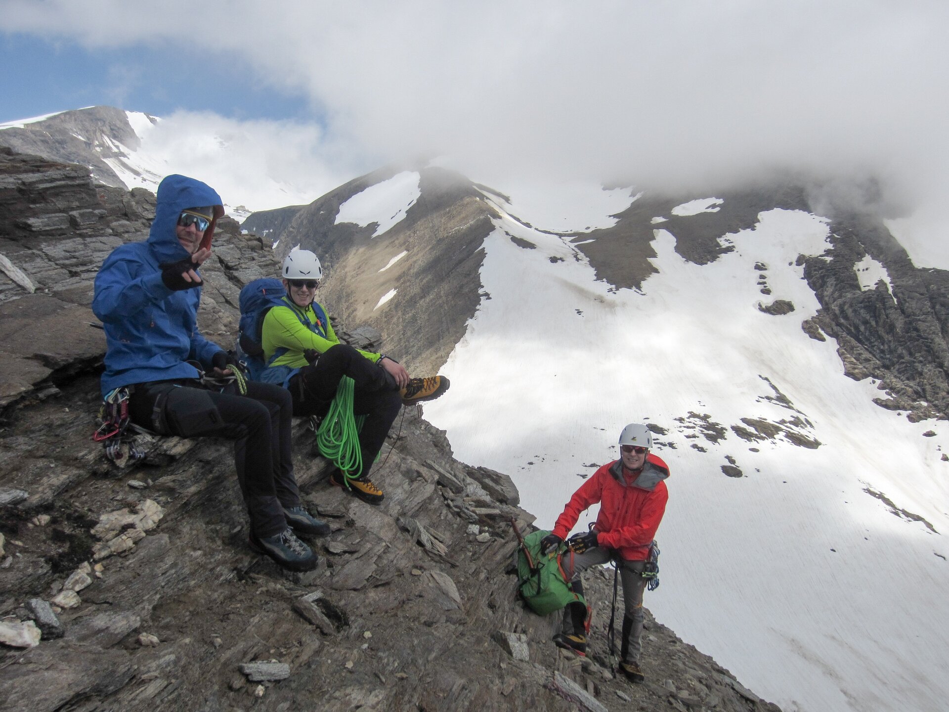 Auf dem leichten Fuscherkarkopf Nordwest-Grat | © Holger Klink 2023 | © Holger Klink