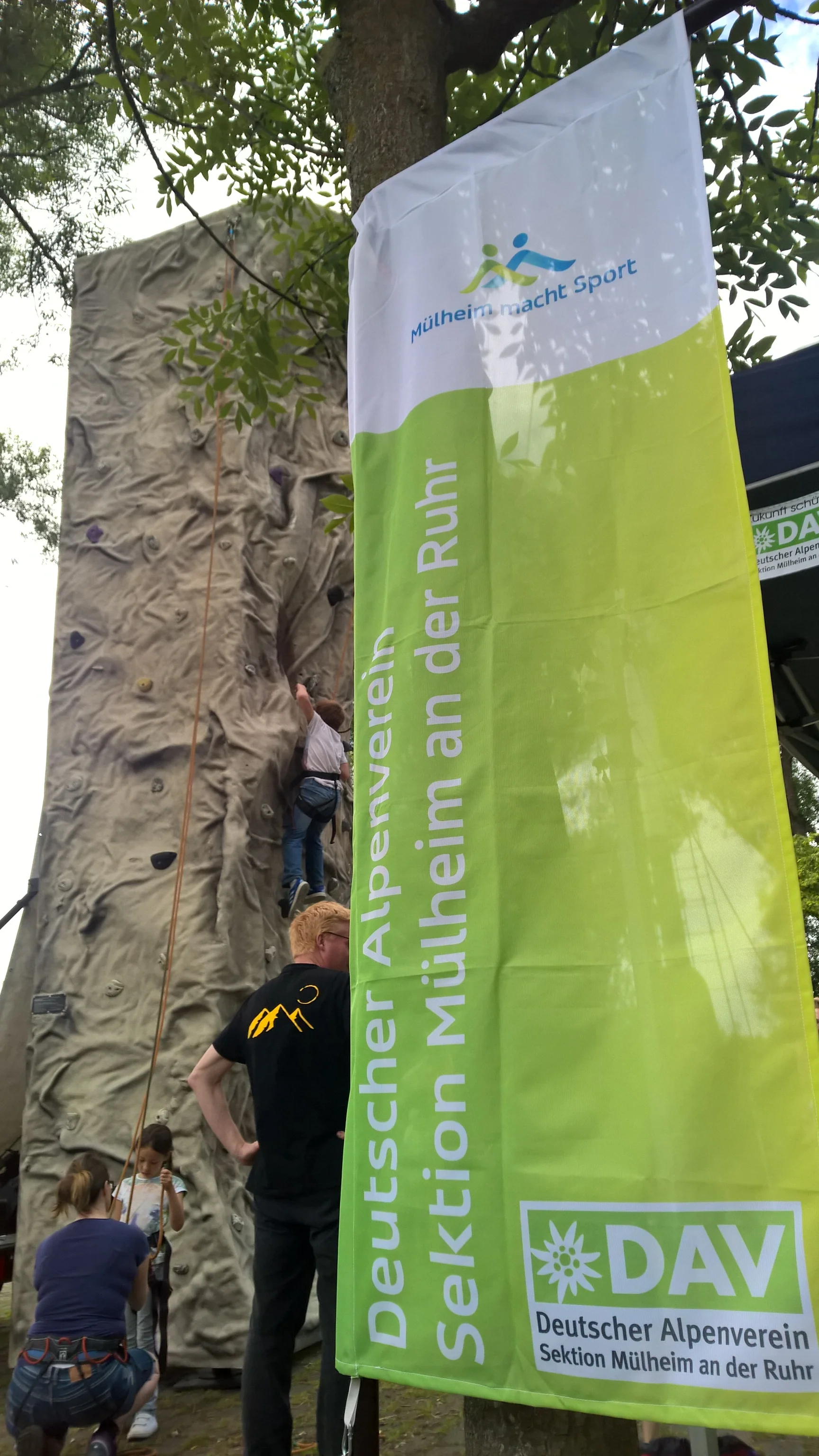 Einsatz am MSS-Kletterturm bei "Voll die Ruhr" | © Michael Cremer 2017 | © Michael Cremer