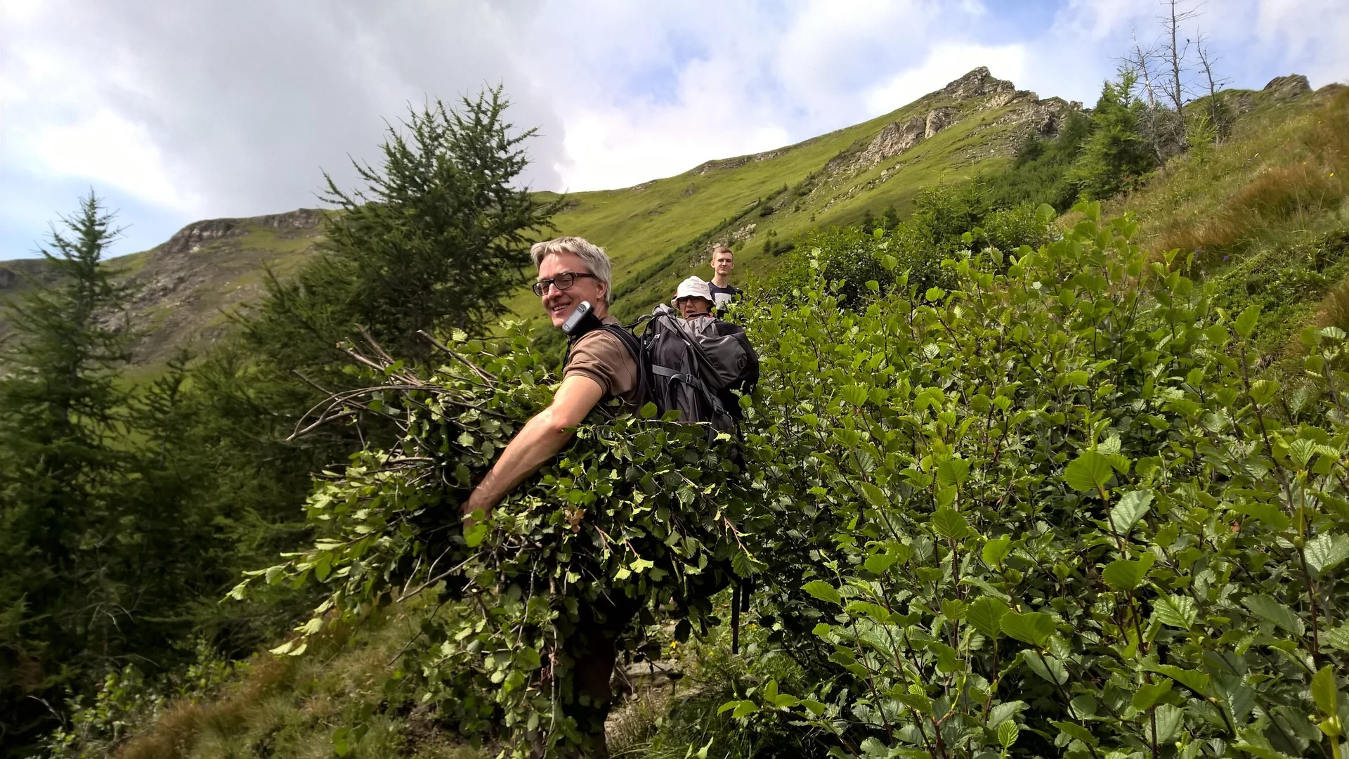 Arbeitseinsatz unterhalb der Lonza | © Michael Cremer 2017 | © Michael Cremer