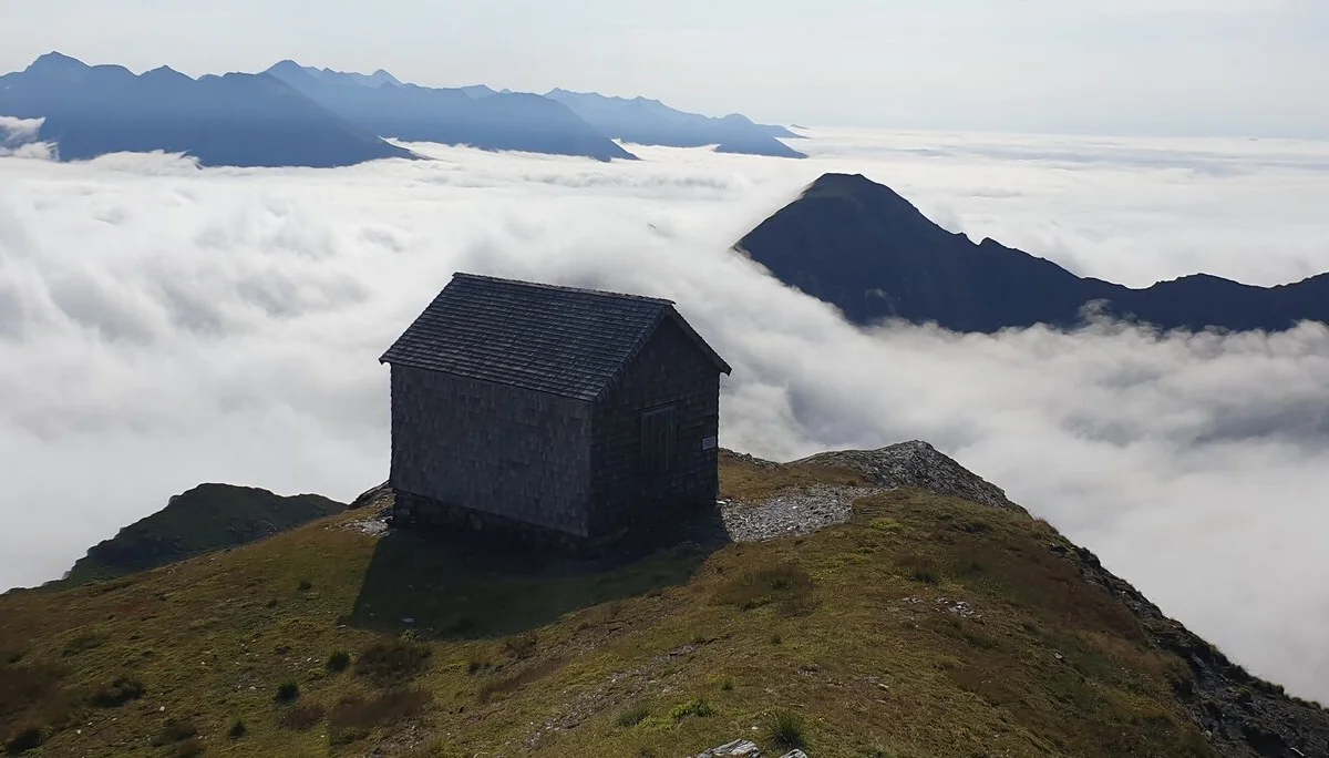 Die Böseckhütte über den Wolken | © Mike Lercher 2019 | © Mike Lercher