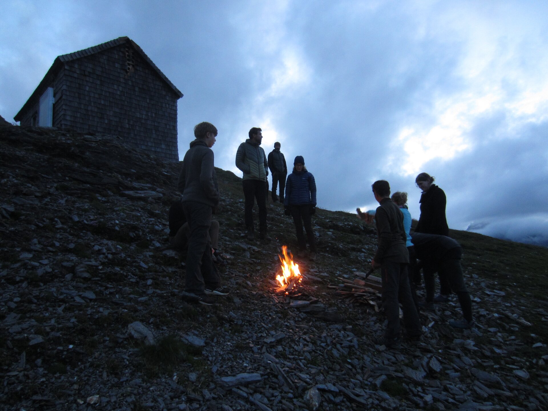 Lagerfeuer an der Böseckhütte | © Holger Klink 2021 | © Holger Klink