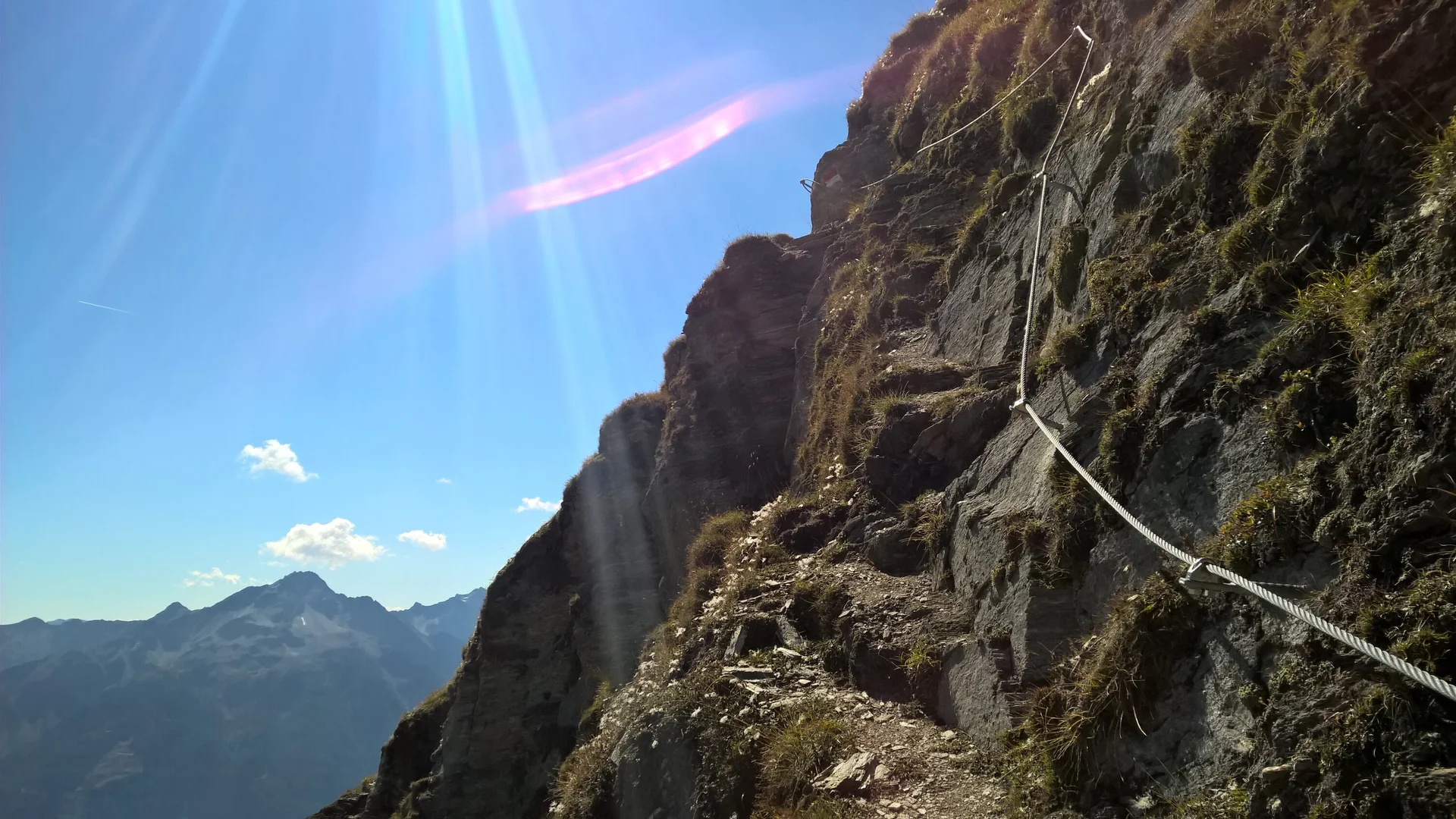 Seilpassage zum Laserzkopf am Westerfrölkeweg | © Michael Cremer 2021 | © Michael Cremer