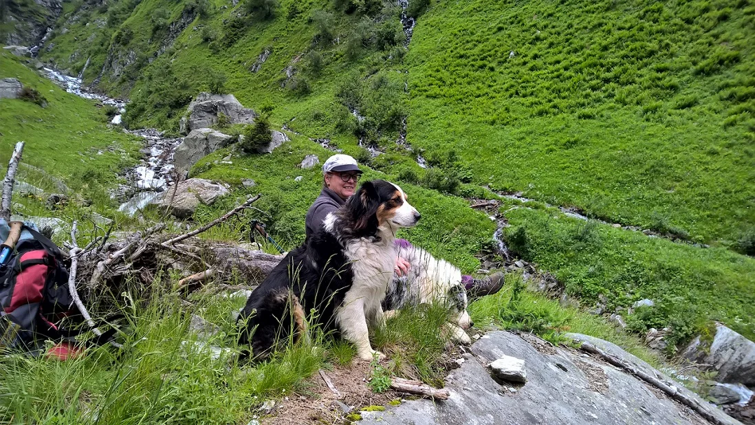 Mit Hunden im Gebirge | © Michael Cremer 2020 | © Michael Cremer