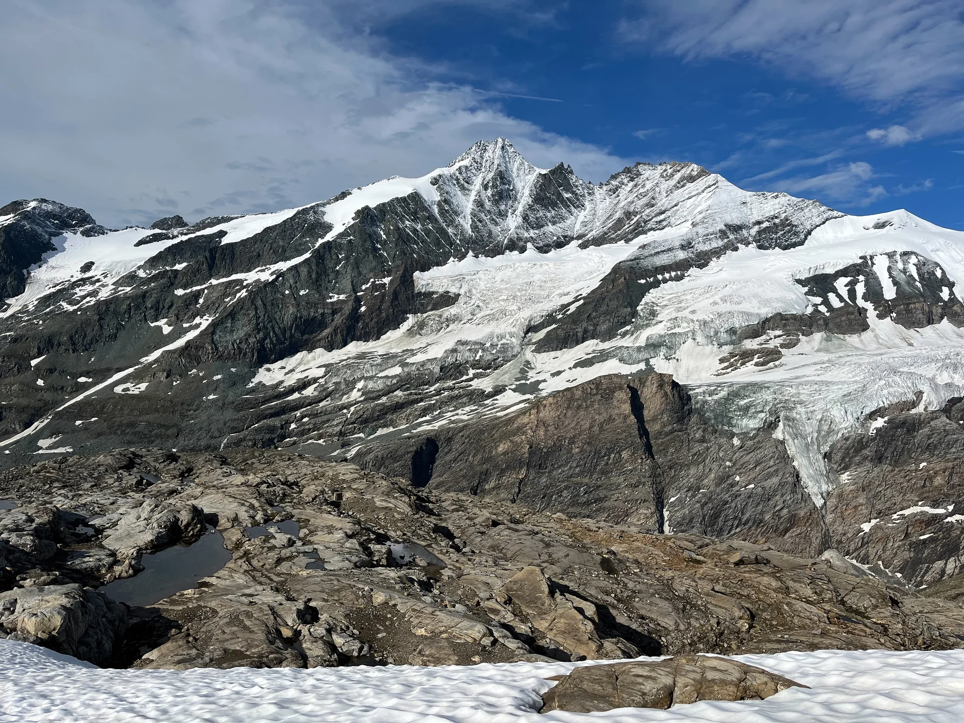 Großglockner vom Weg zum Fuscherkarkopf | © Holger Klink 2023 | © Holger Klink
